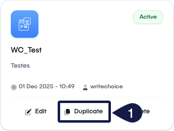 Custom Tool Duplicate