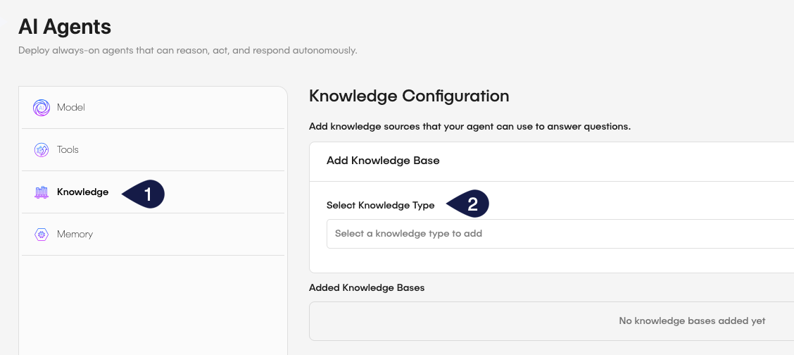 AI Knowledge Selector