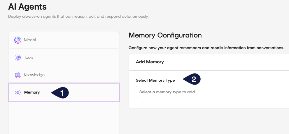 AI Memory Selector